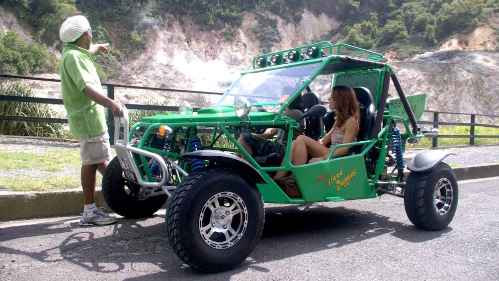 Buggy on the Soufriere Safari