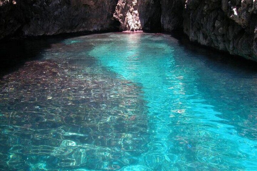 Crystal clear water