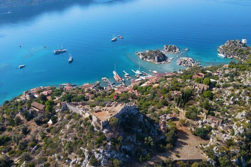 Simena Castle, Demre Kekova