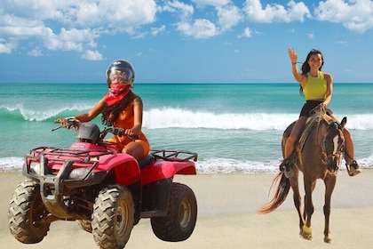 Combined quad bike and Horseback Ride/Tequila Tasting