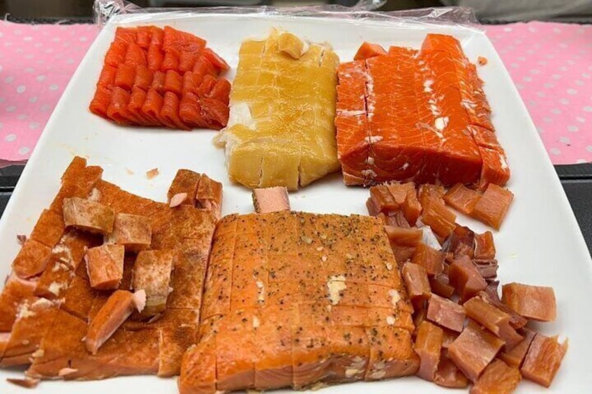 Sample some Tasty Smoked Salmon!