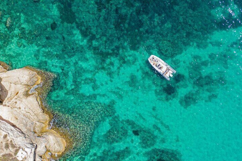 Cagliari large Zodiac / RIB boat tour 3 hours