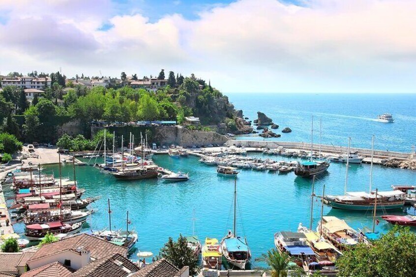 Antalya City Tour With 2 Waterfalls, Old Town, Cable Car Optional