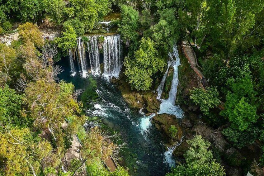 Antalya City Tour With 2 Waterfalls, Old Town, Boat Tour