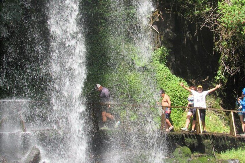 Llallalca waterfall