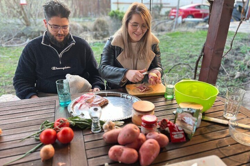 Hungarian Goulash Halfday homestay Cooking Experience