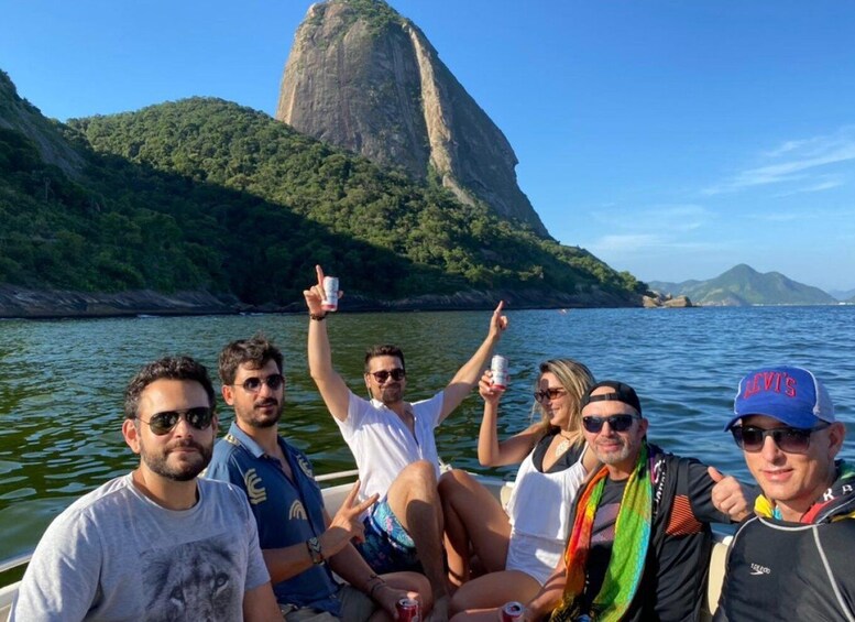 Picture 6 for Activity Rio de Janeiro: Speedboat Beach Tour with Beer