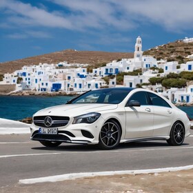 Tur Setengah Hari Mykonos dengan Sedan