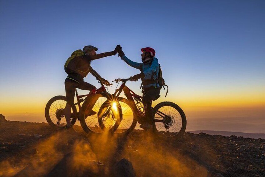 Etna by E-Bike and Wine Taste Experience