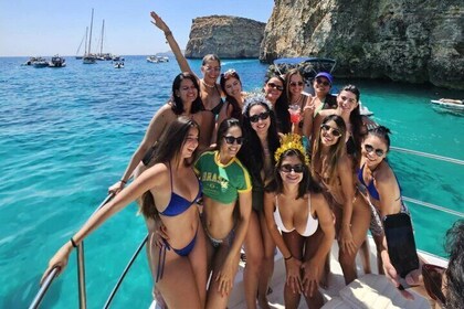 Half Day Blue Lagoon, Comino, Gozo and Malta Private Boat Trip