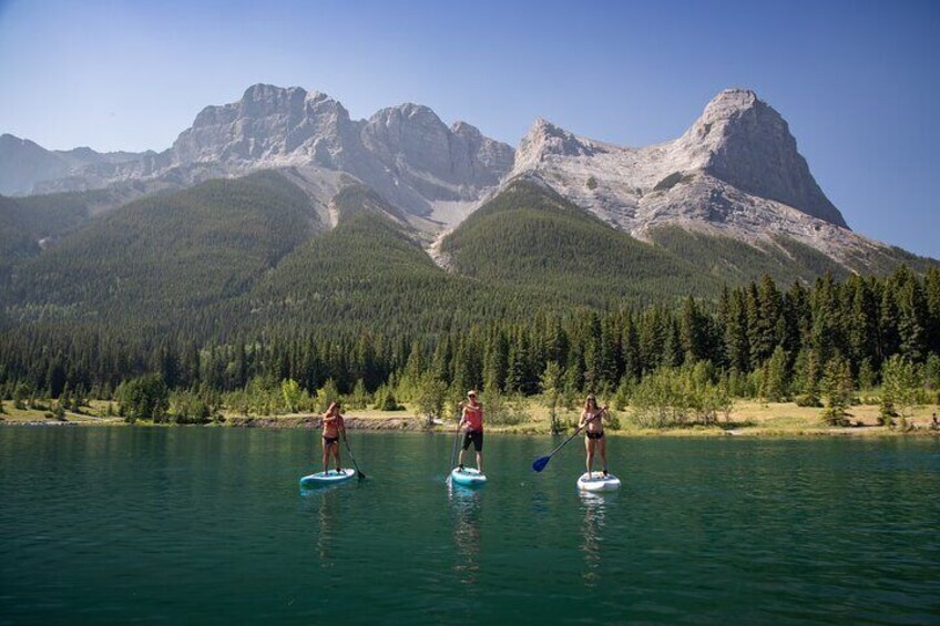 Canmore Stand Up Paddleboarding Guided Tour 