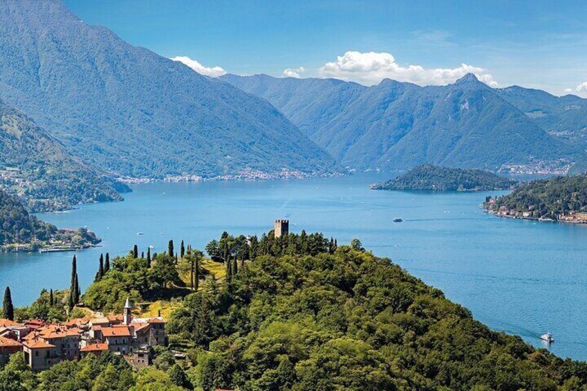 1 Hour Boat Tour in Lake Como from Bellagio