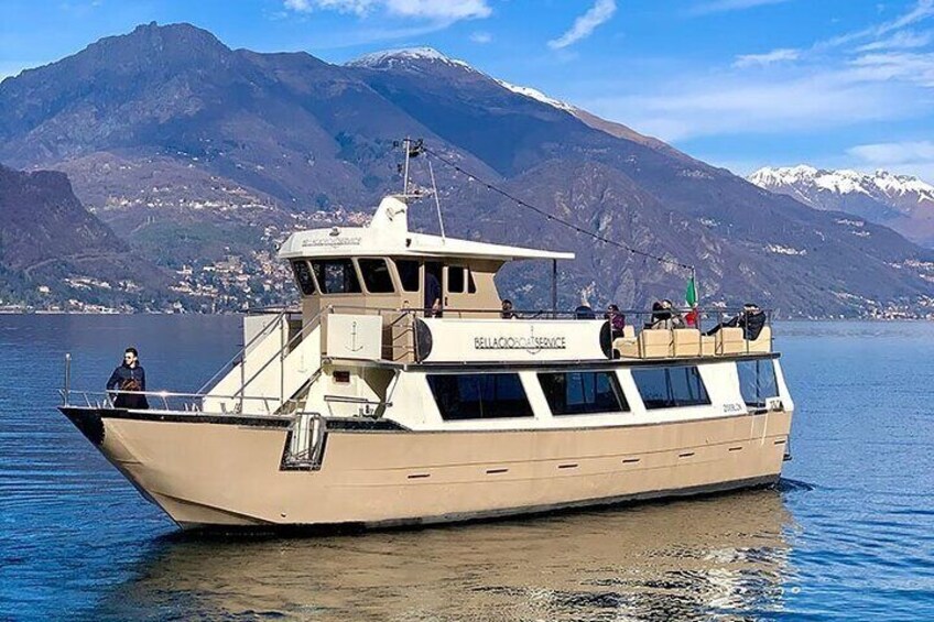 1 Hour Boat Tour in Lake Como from Bellagio