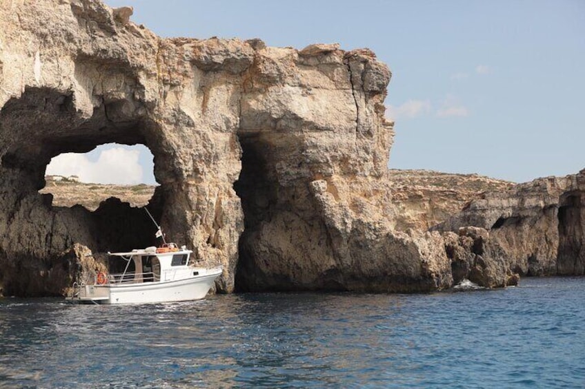 Private Boat Trip & Charter in Comino, Blue Lagoon, Gozo & Malta