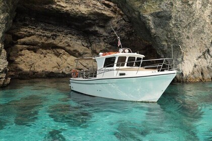 Private Boat Trip & Charter in Comino, Blue Lagoon, Gozo & Malta