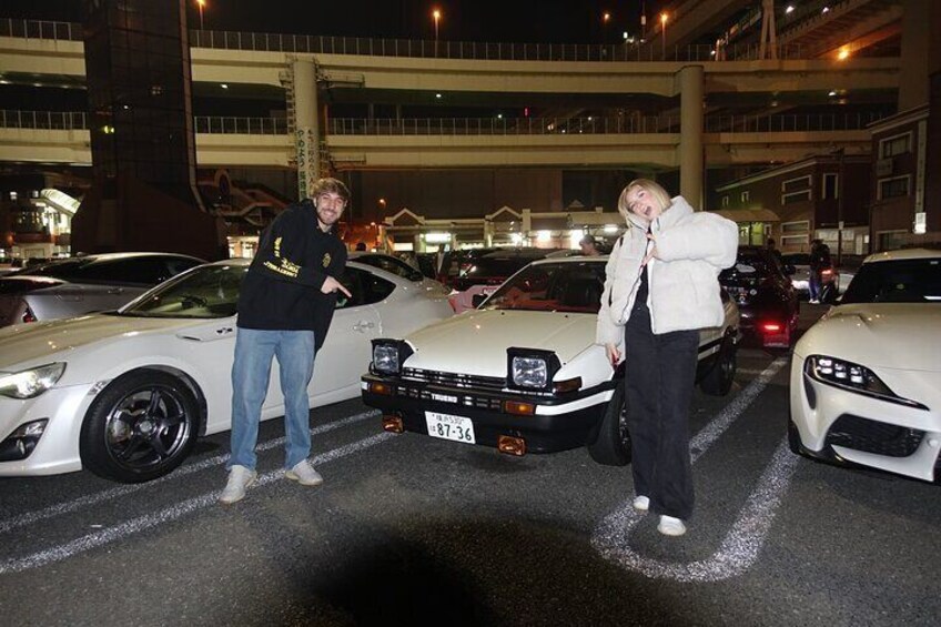 Daikoku Night Car Meet tour with Local Guide