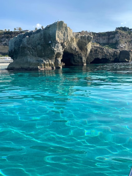 Picture 10 for Activity Tropea: Capo Vaticano Boat Trip with Snorkeling & Drink