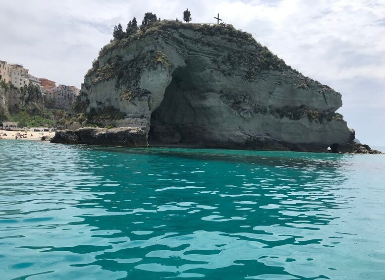 Picture 3 for Activity Tropea: Boat Trip to Capo Vaticano with Snorkeling & a Drink