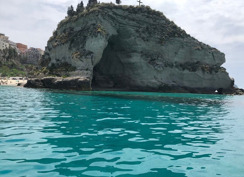 Picture 3 for Activity Tropea: Boat Trip to Capo Vaticano with Snorkeling & a Drink