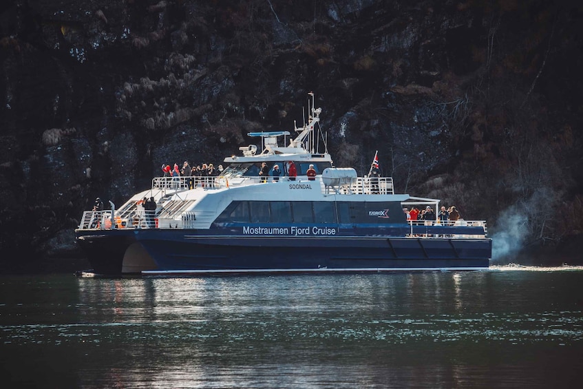 Picture 3 for Activity From Bergen: Mostraumen Fjord and Waterfall Cruise