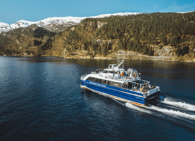 Picture 8 for Activity From Bergen: Mostraumen Fjord and Waterfall Cruise