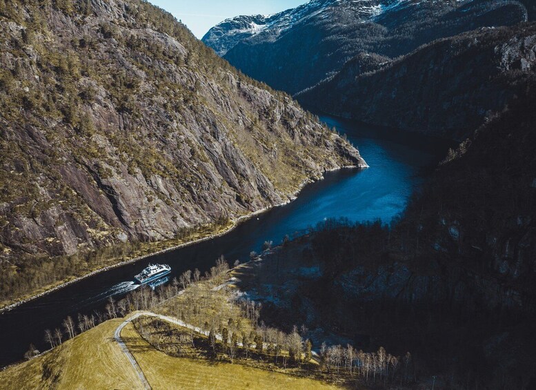 Picture 6 for Activity From Bergen: Mostraumen Fjord and Waterfall Cruise