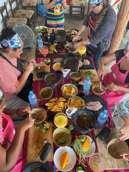 Picture 1 for Activity Costa Maya :Cooking Class +Margaritas & Mezcal tasting