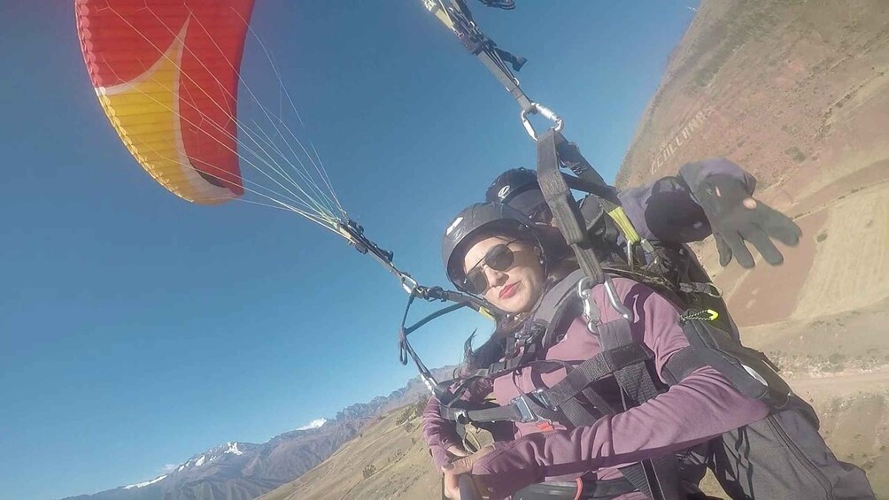 Picture 2 for Activity Cusco: Tandem Paragliding in The Sacred Valley of The Incas