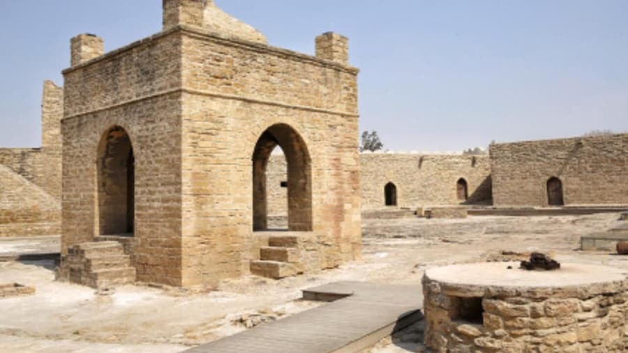 Ateshgah Fire temple and Burning mountain tour