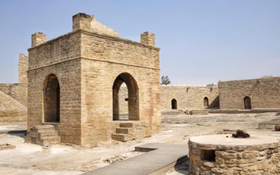 Ateshgah Fire temple and Burning mountain tour