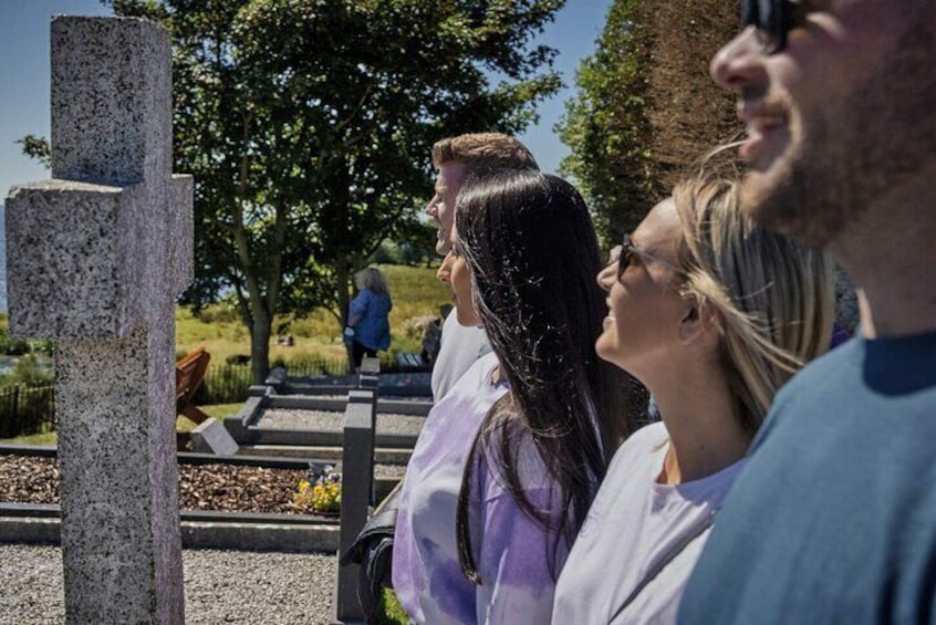 Galway Private Guided Tour in Clifden Church Graveyard Cemetery