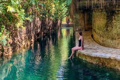 Private Tour cenotes of Mucuyche & Santa Barbara in one day