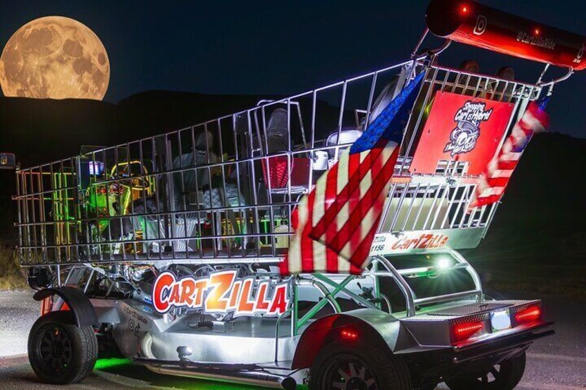 Giant Shopping Cart Limo Ride in Las Vegas