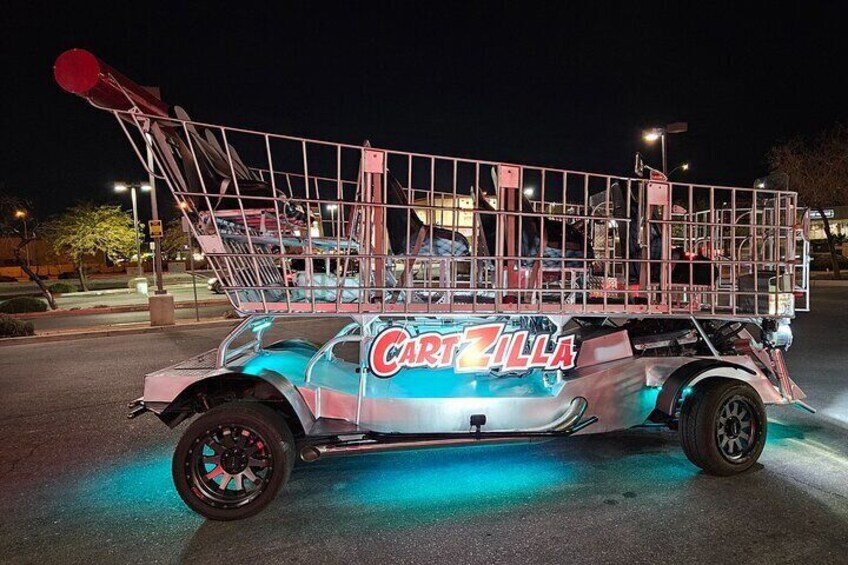 Giant Shopping Cart Limo Ride in Las Vegas