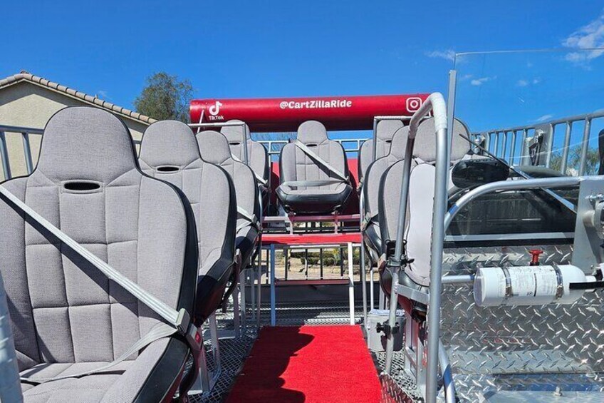 Giant Shopping Cart Limo Ride in Las Vegas