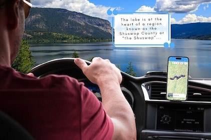 Smartphone Audio Driving Tour Package Between Calgary & Vancouver