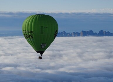 Montgolfière et aventure de voile de Barcelone