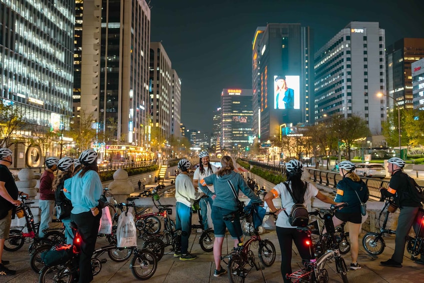 Picture 4 for Activity Seoul: Market Food Tour & Evening Ebike Ride