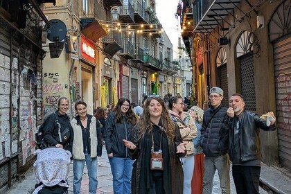 Palermo Street Food-Rundgang bei Sonnenuntergang