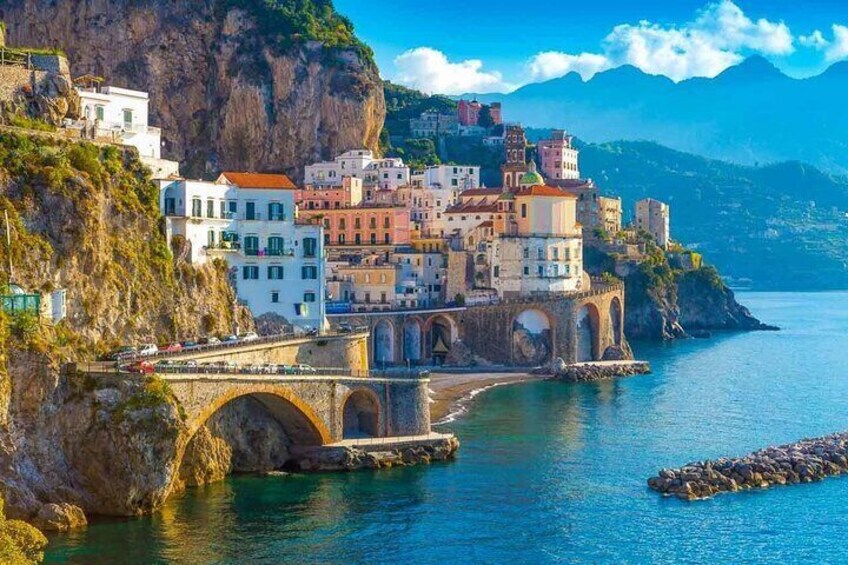 Full day Tour of Amalfi Coast and Capri