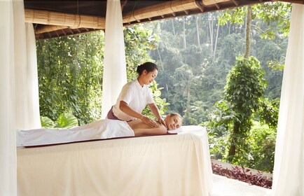 Ubud: Forest Spa behandeling met bosschommel