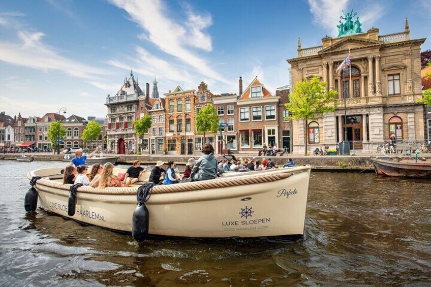 The most comfortable and personal canal tour of Haarlem