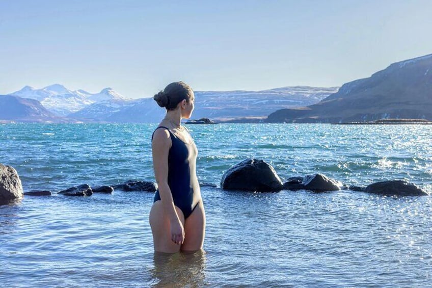 Hvammsvik Hot Springs with Private Transfer from Reykjavik