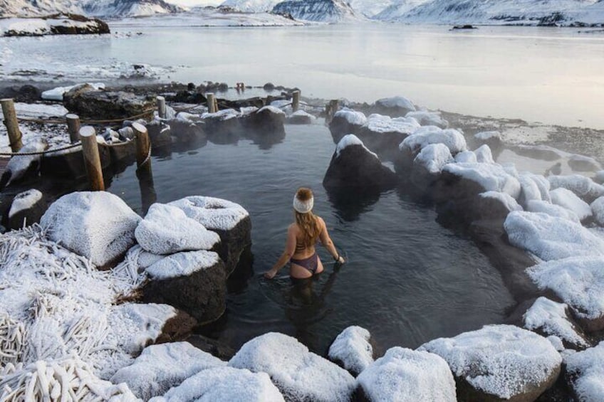 Hvammsvik Hot Springs with Private Transfer from Reykjavik