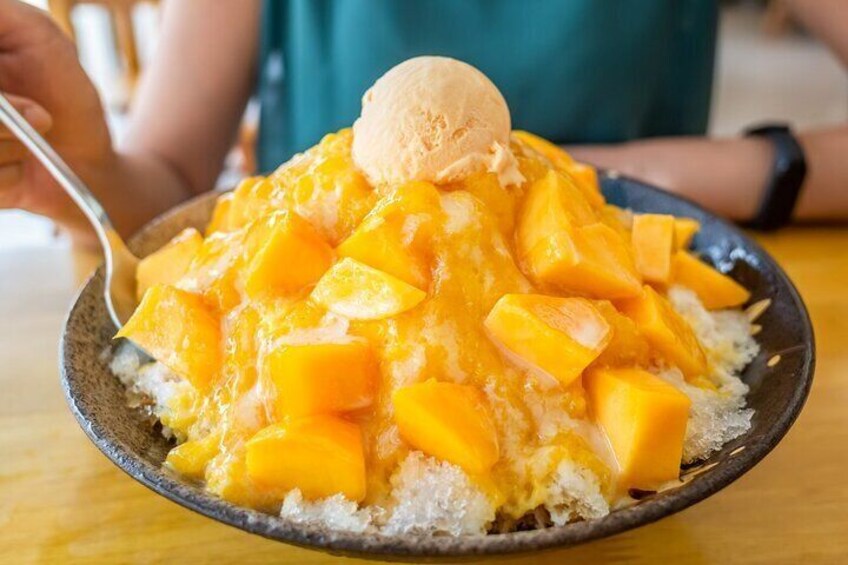 Summer love? Get mango shaved ice!