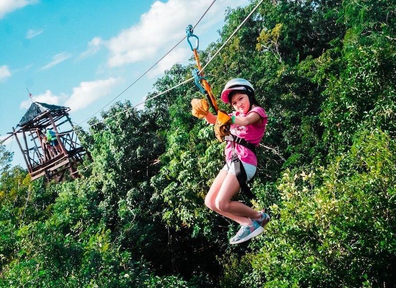 Picture 2 for Activity The Original Cozumel Zipline Adventure