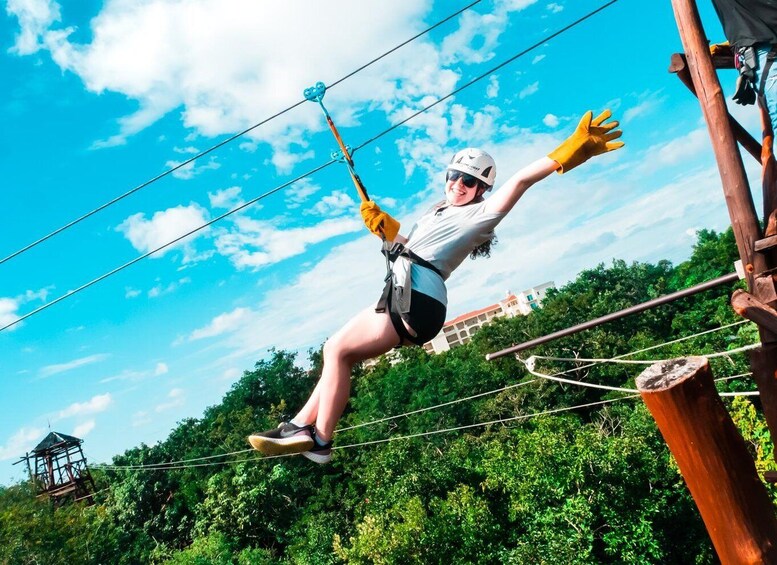 The Original Cozumel Zipline Adventure