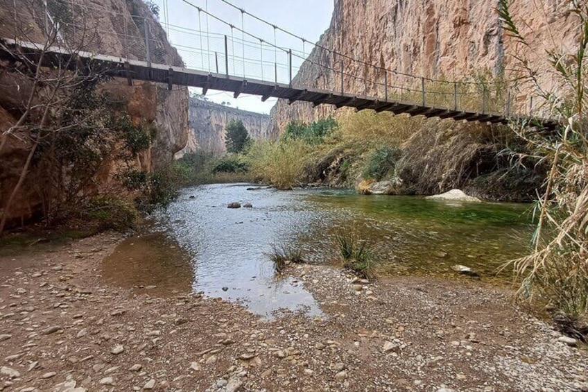 From Valencia: Chulilla Hanging Bridges Hiking and Swimming