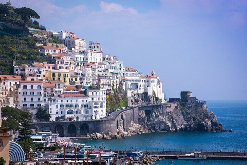 Transport from Naples to the city of Amalfi