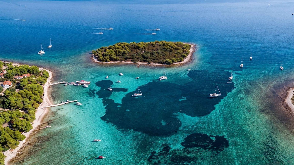 Picture 2 for Activity From Split: Blue Lagoon, Trogir and 3 Islands Speedboat Ride